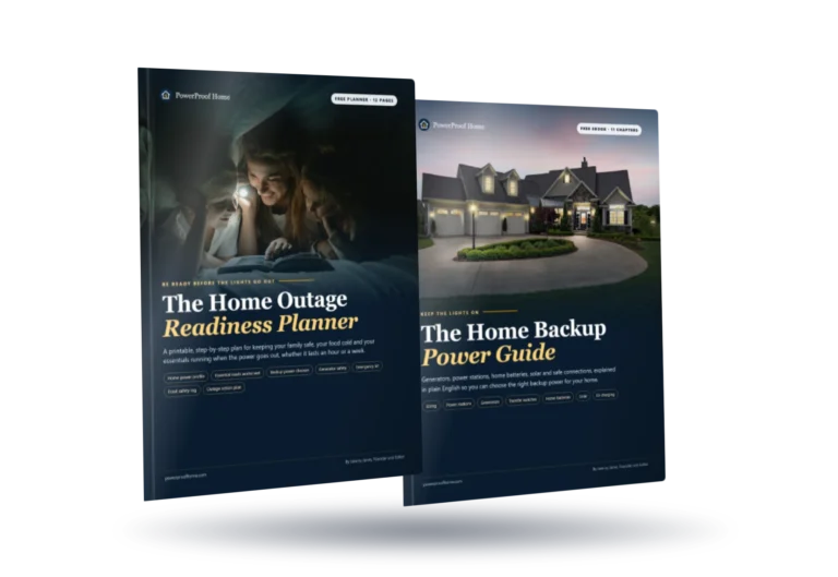 The two free PowerProof Home books